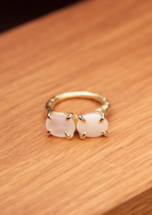 'Divided in Two'  Fairtrade Gold Ring
