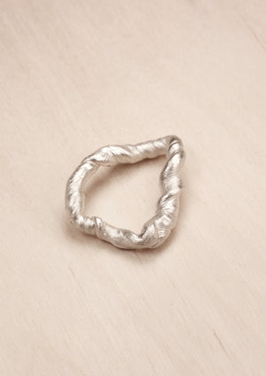 Life is enriched for any repetition, Fairtrade sterling silver ring