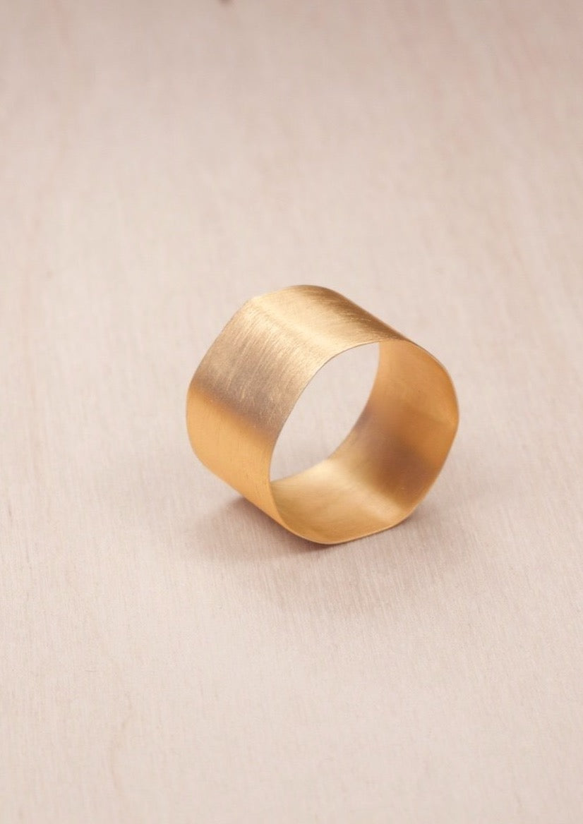 `Flawless´ Fairtrade gold ring