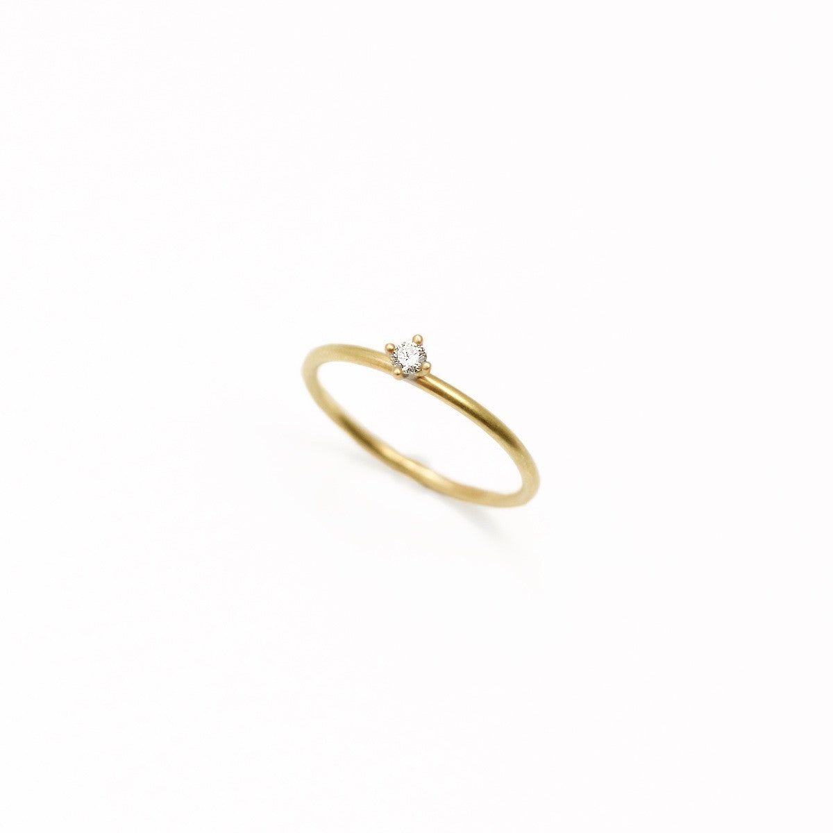'Sakura 0,05 ct' Fairtrade Gold Diamond Ring