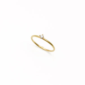 'Sakura 0,05 ct' Fairtrade Gold Diamond Ring