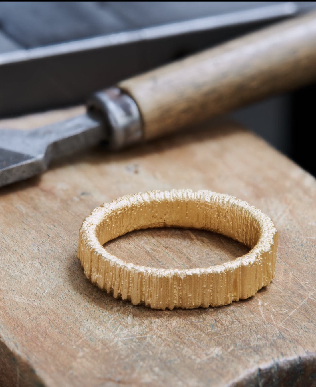 'Woodring No. 5' Fairtrade Gold Ring