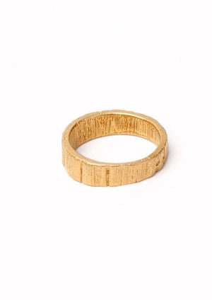 'Woodring No. 6' Fairtrade Gold Ring